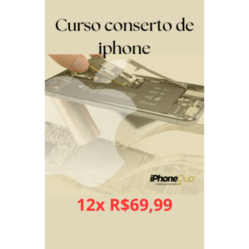 Curso conserto de iphone