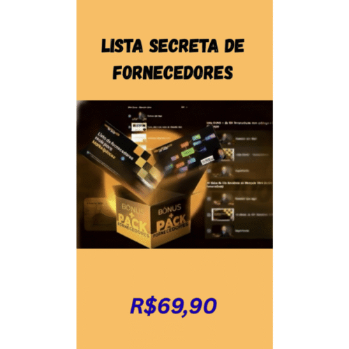 Lista Secreta de Fornecedores