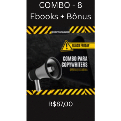 COMBO - 8 Ebooks + Bônus