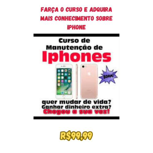 Curso Conserto de Iphone