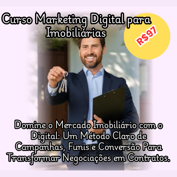 Curso Marketing Digital para Imobiliárias