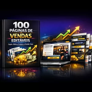 100 Páginas de Vendas Editáveis